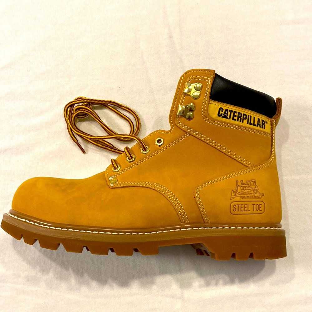 Caterpillar Second shift ST 6” honey boots size 9.5